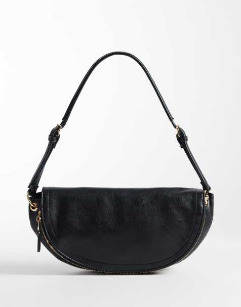 Mango cross body bag in black - view 1