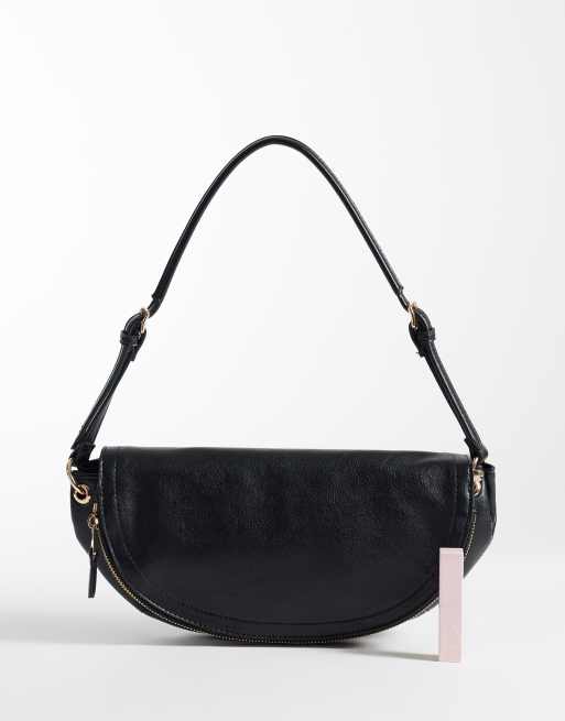 Mango cross body bag in black, 3 of 4