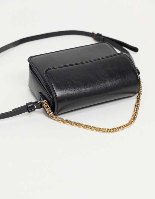 Mango leather cross online body bag