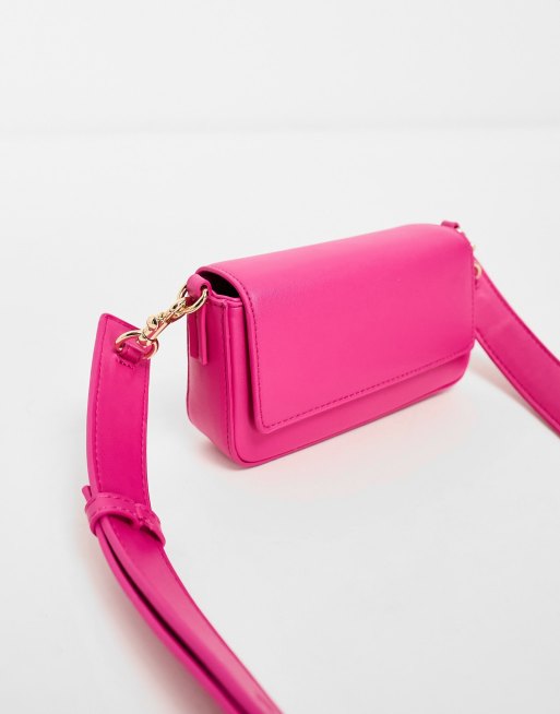 Mango Oasis Small Cross Body Bag, Bright Pink, One Size