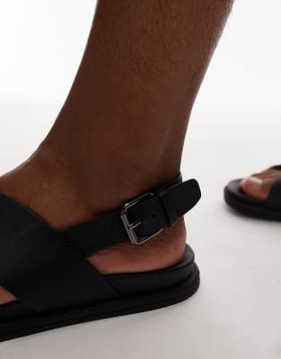 Mango Crisscross Slingback Sandal