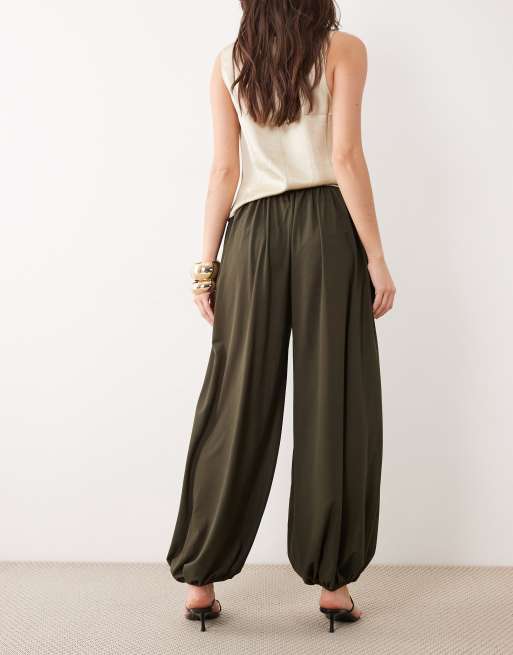 Mango cuffed pants in khaki, 5 of 5