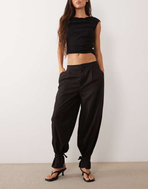 Mango cuffed trouser in dark chocolate - view 1