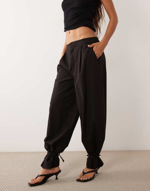 Mango cuffed trouser in dark chocolate , 3 of 5
