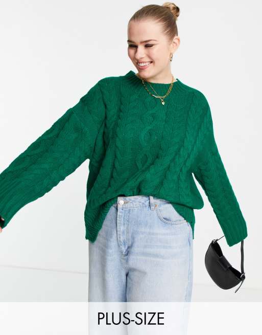 Mango on sale green sweater