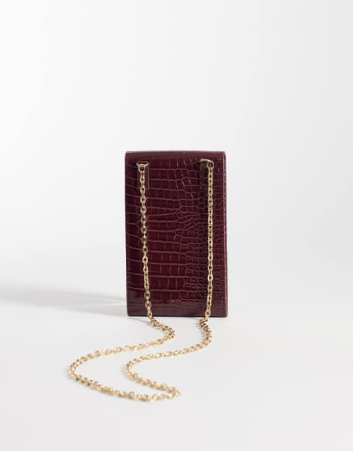 Portafoglio A Tracolla Grande Donna – Nero, Con Custodia Cellulare E Pouch, In Cotone E Pelle - Foto 5