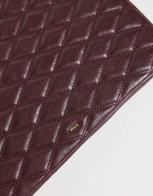 Mango custodia per laptop bordeaux, 3 di 4