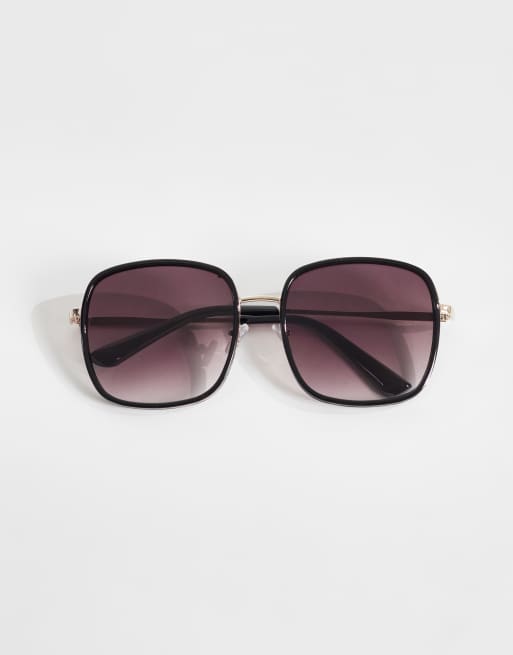 Mango – Czarne okulary przeciwsłoneczne oversize, 3 z 3