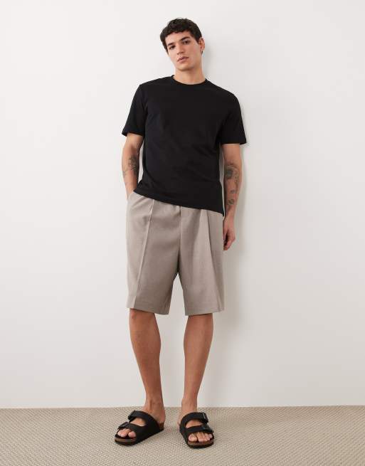 Mango – Czarny klasyczny T-shirt o dopasowanym kroju, 2 z 5