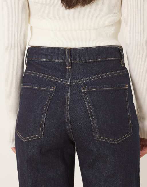 Mango - Danila - Jean droit en coton pur - Indigo, 5 de 5