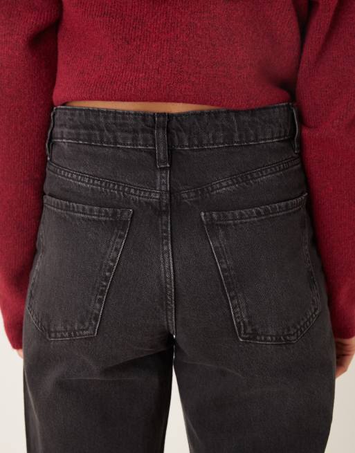 Mango - Danila - Jean droit en coton pur - Noir, 4 de 5