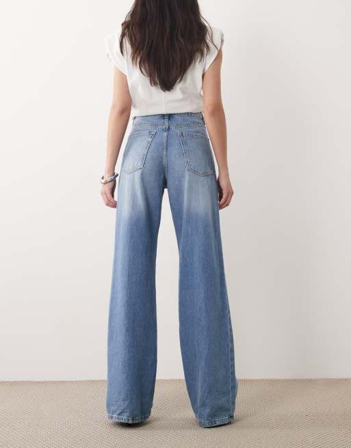 Mango - Danila - Jeans dritti azzurri , 3 di 5