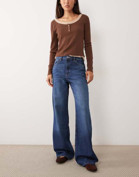 Mango Danila jeans dritti blu scuro - view 1