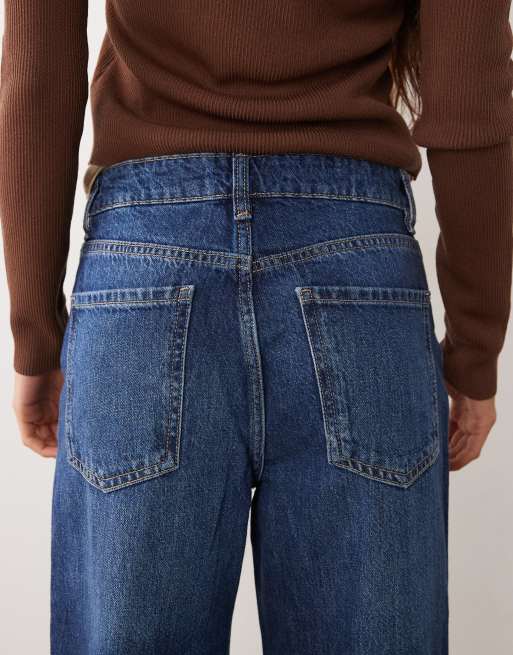 Mango Danila straight jean in dark blue, 2 of 5