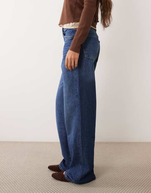 Mango Danila straight jean in dark blue, 5 of 5