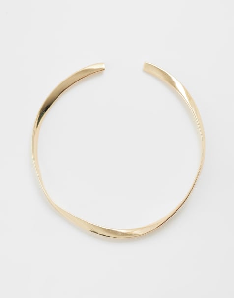 Mango delicate bangle in gold - view 1