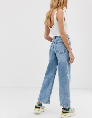 mango denim culottes