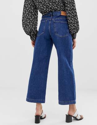 mango denim culottes