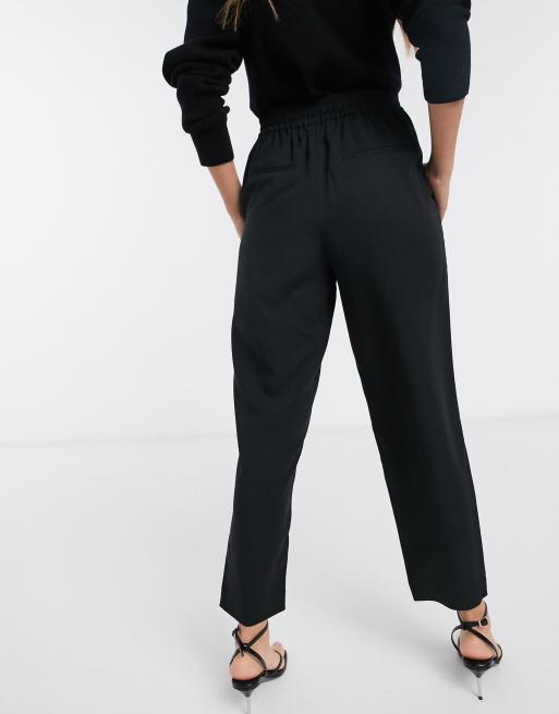 Mango drawstring sale trousers