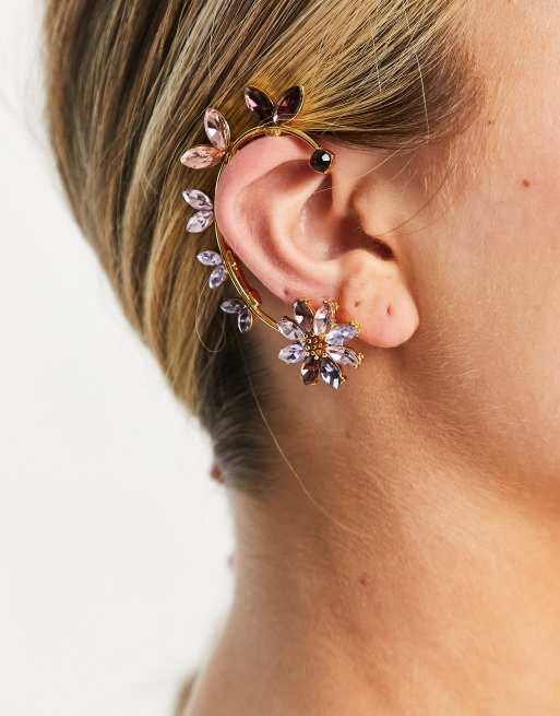 Ear cuff store and stud set