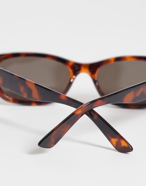 Mango – Eckige Sonnenbrille in Schildpattoptik, 2 von 3