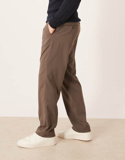 Mango - Elegante broek in bruin, 3 van 5