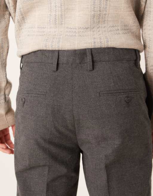 Mango – Elegante Hose aus Tweed in Anthrazit, 5 von 5