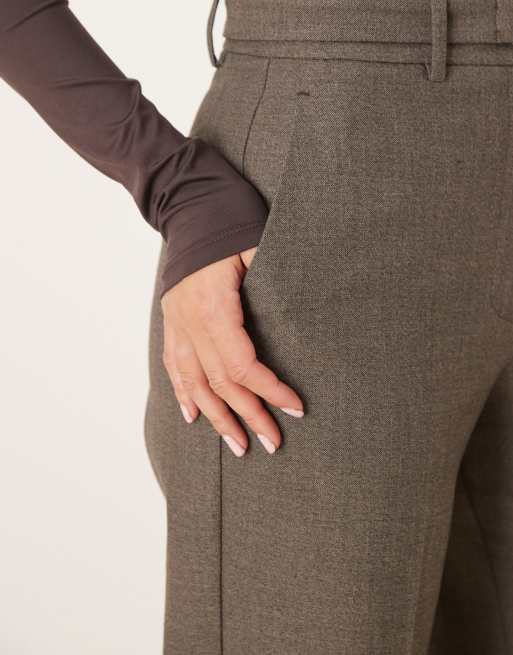 Mango – Elegante Hose in Braun mit Gürtel, 5 von 5