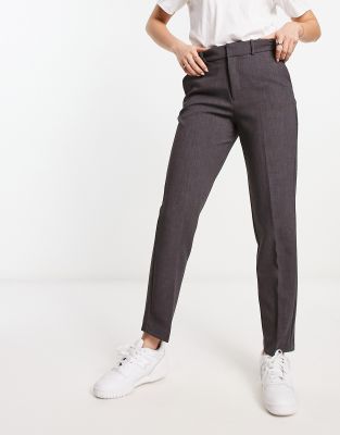 Mango - Elegante Hose mit geradem Bein in Grau