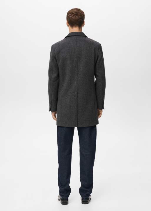 Mango – Elegante Jacke in Dunkelgrau, 3 von 4