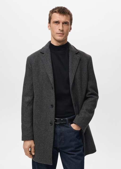 Mango – Elegante Jacke in Dunkelgrau, 4 von 4