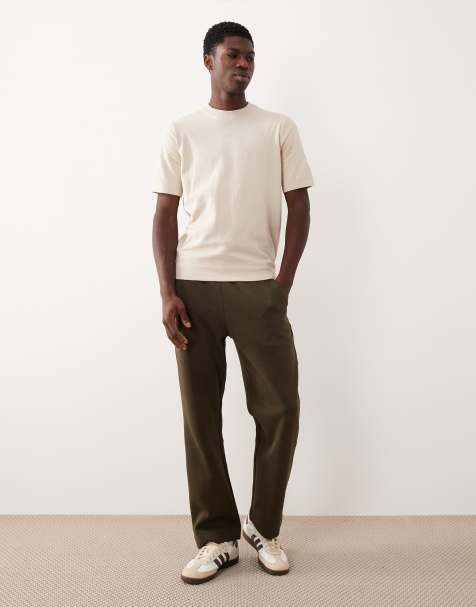 Mango – Elegante Jogginghose in Khaki - view 1