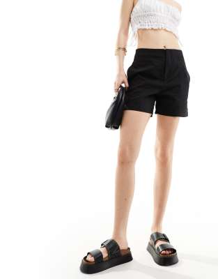 Mango - Elegante Shorts in Schwarz