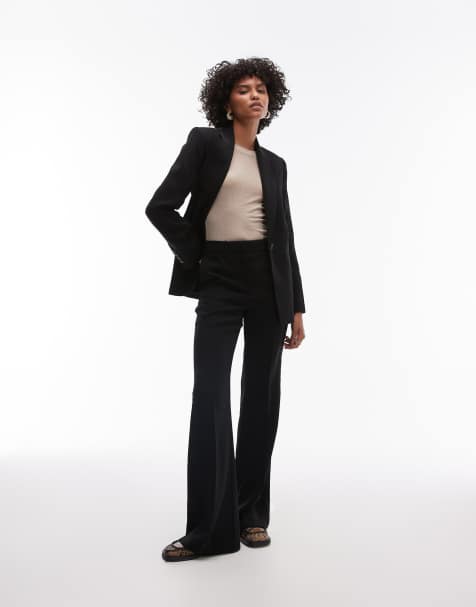 Mango - Ensemble blazer et pantalon ajusté - Noir - view 1