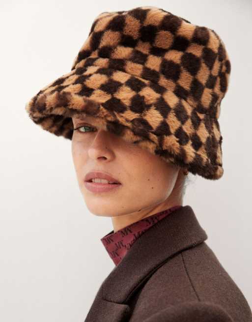 Mango leopard bucket hat hot sale