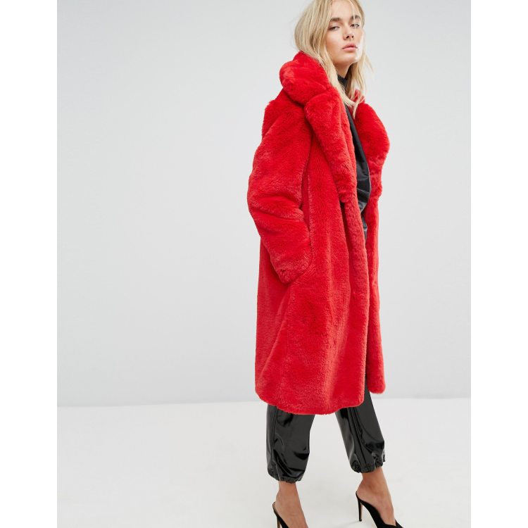 Green Fur Coat Mango atelieryuwa.ciao.jp