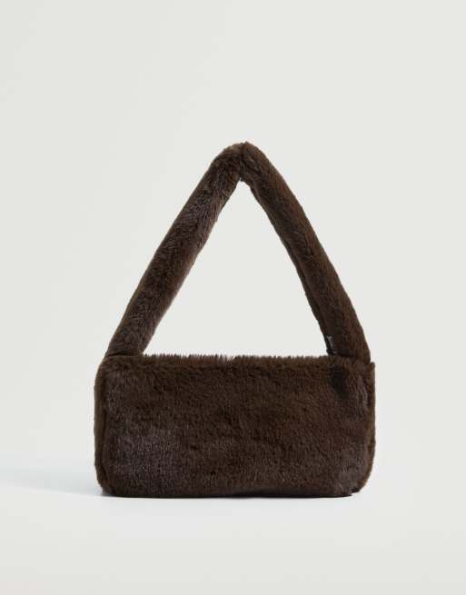 Asos hot sale fur bag