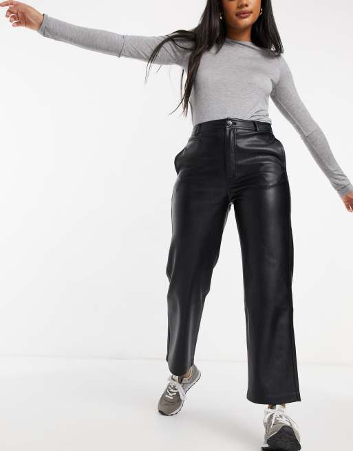 Pantalon simili cuir femme mango new arrivals