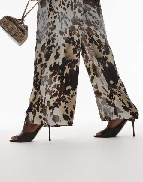 Mango - Featuring Kaia Gerber - Naaldhakken in bruin - view 1