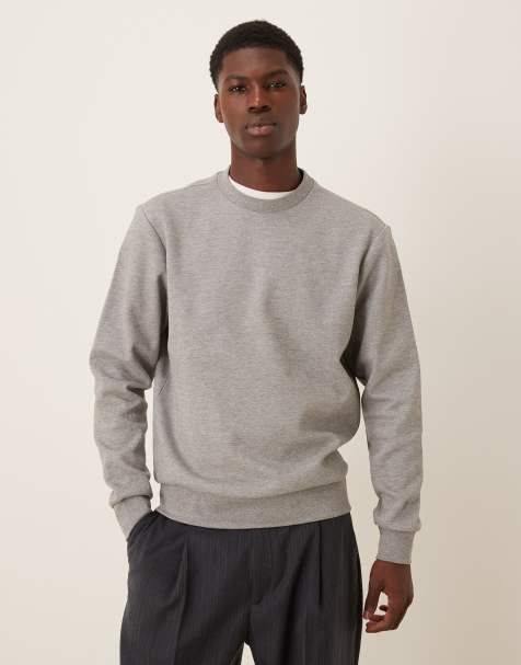 Mango - Felpa oversize grigio chiaro - view 1