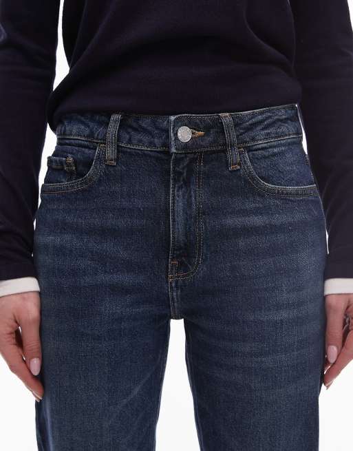 Mango - Fiona - Jeans a zampa blu indaco, 5 di 5
