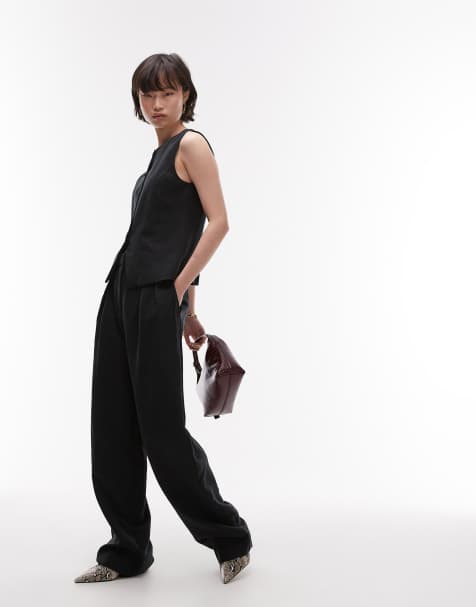Mango fitted suit co-ord in black - view 1