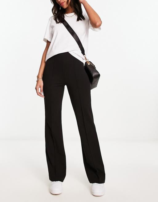 Flared Formal Pants Black