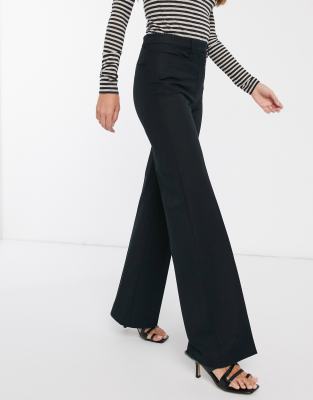 mango flared trousers
