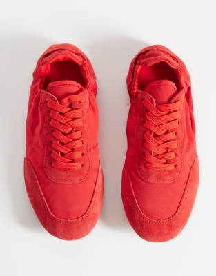 Mango Flat Sneakers In Multi