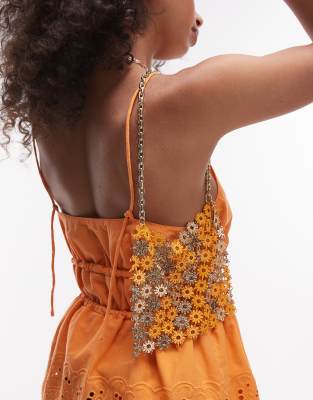princess polly baby blue dress Orange Dresses | Peach, Neon & Burnt Orange main image 0