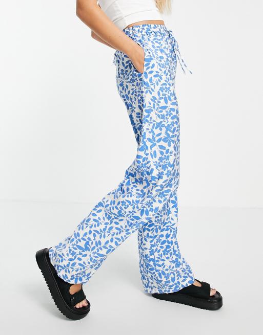 Mango pantalon fleuri new arrivals