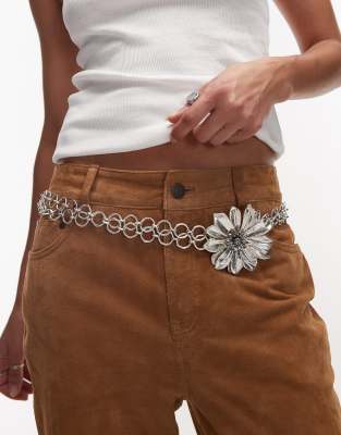 Mango Flower Chain Belt