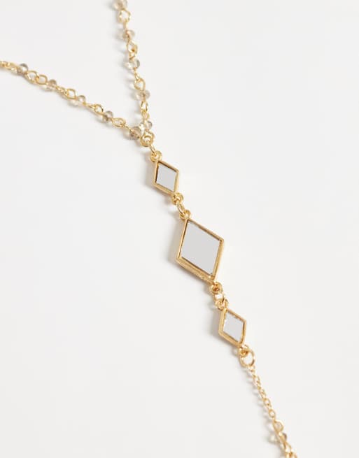 Mango gelaagde ketting in goud, 3 van 4