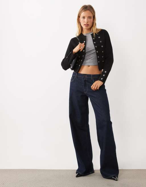 Mango giacca utility nera, 3 di 4